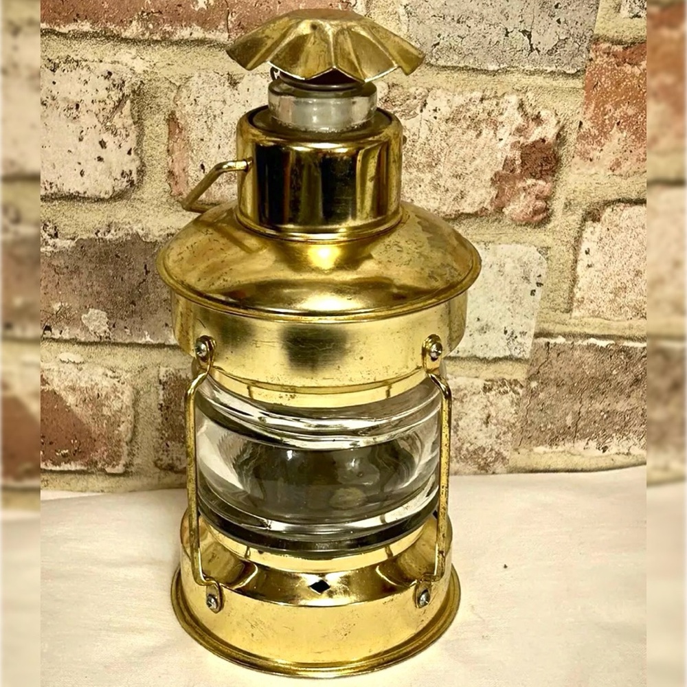 Vintage Copper Musical Decanter Music Box
